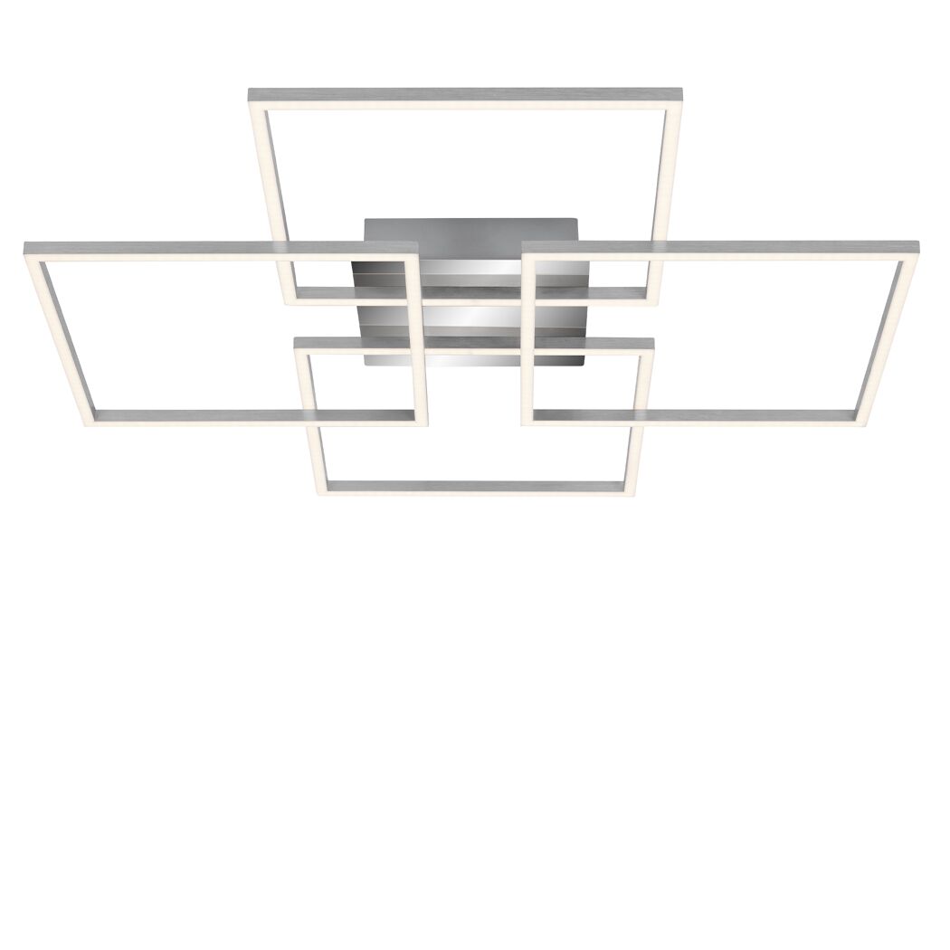 LED-Deckenleuchte 'Frame' dimmbar 57 W 4800 lm warmweiß 72,4 x 8 x 72,4 cm