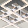 LED-Deckenleuchte 'Frame' dimmbar 57 W 4800 lm warmweiß 72,4 x 8 x 72,4 cm