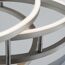 LED-Deckenleuchte 'Frame' chromfarben/aluminiumfarben 4800 lm, Ø 52,5 cm