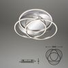 LED-Deckenleuchte 'Frame' dimmbar 56 W 4800 lm warmweiß Ø 52,5 x 9,5 cm