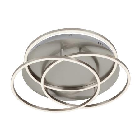 2. Bild von LED-Deckenleuchte 'Frame' matt-nickelfarben 4800 lm, Ø 52,5 cm