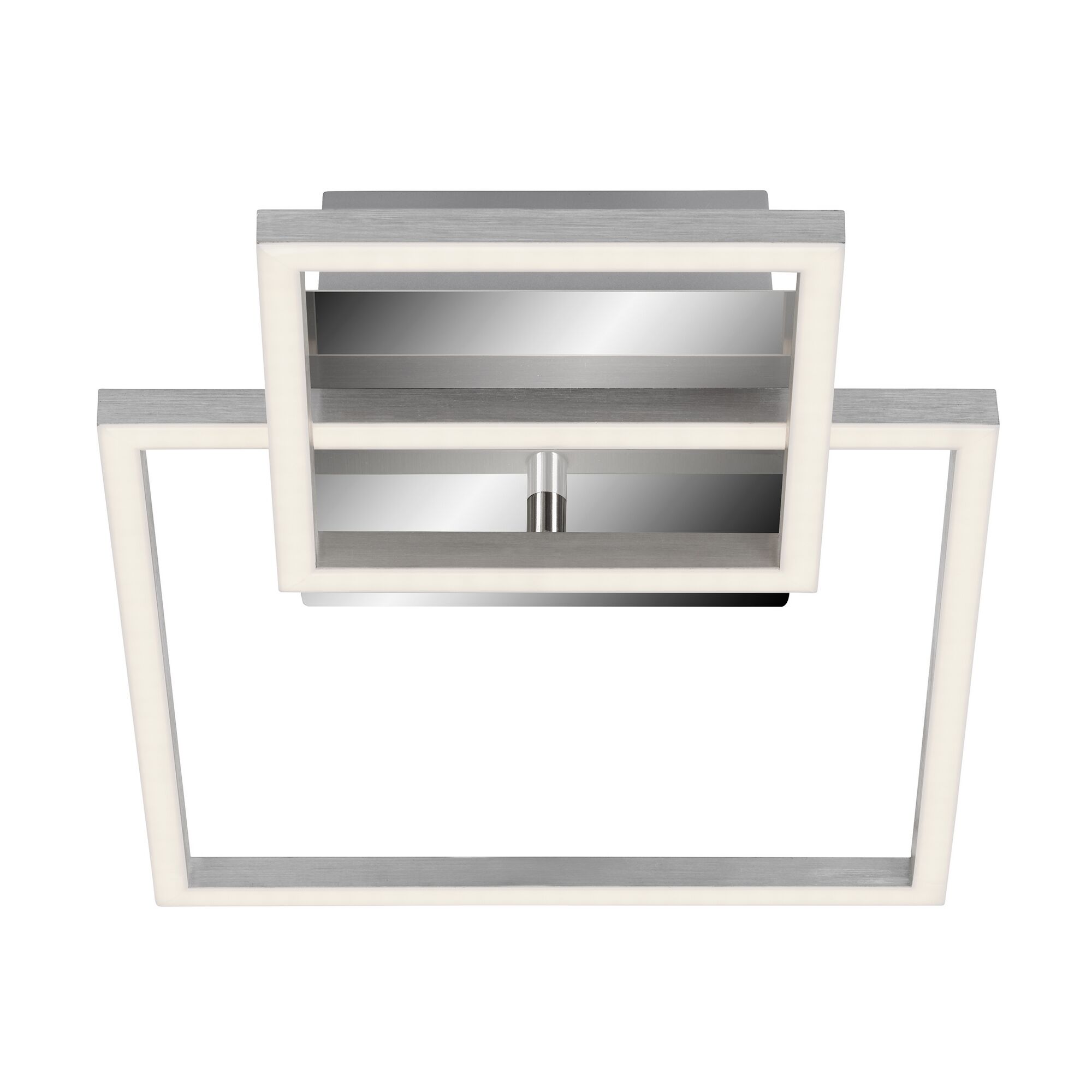 Moderne Deckenleuchte mit zwei Leuchtprofilen