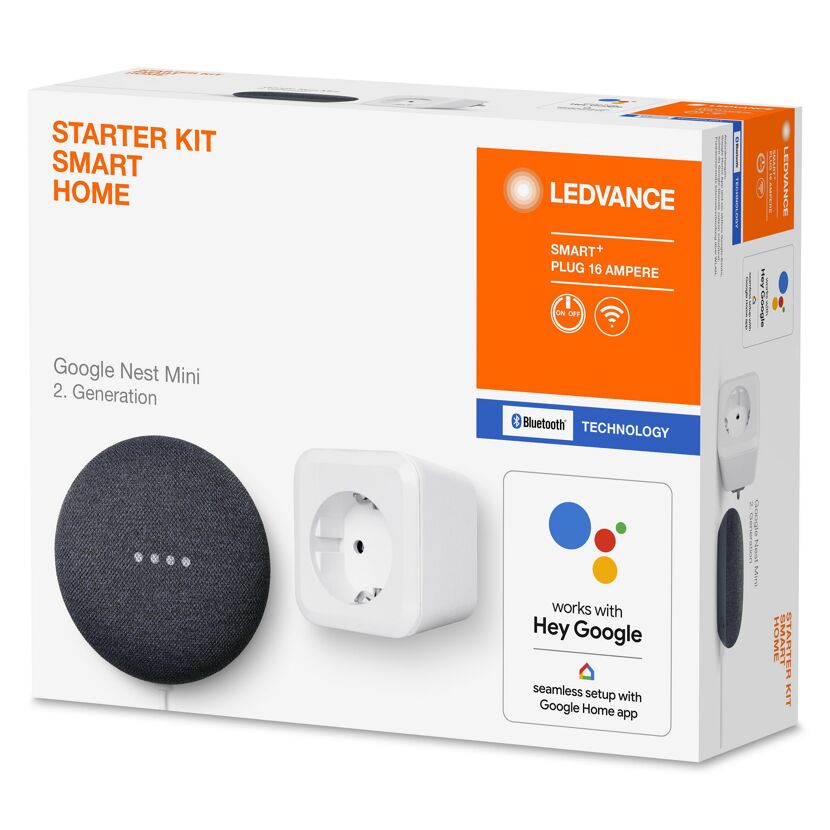 LEDVANCE SMART+ Starter-Kit mit Google Nest Mini