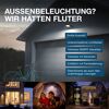 LED-Außenwandstrahler 'Smart+' 30 W 2400 lm warmweiß IP 65 16,8 x 3 x 20,9 cm