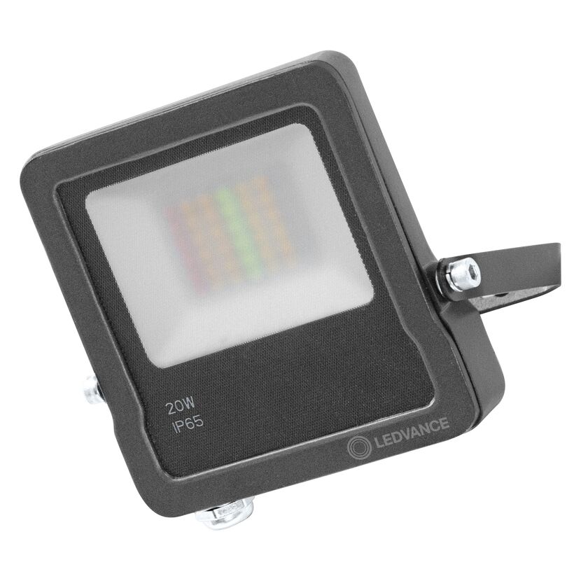 LED-Außenfluter 'Smart+' 12,5 x 15,2 cm dunkelgrau 1260 lm 20 W WLAN
