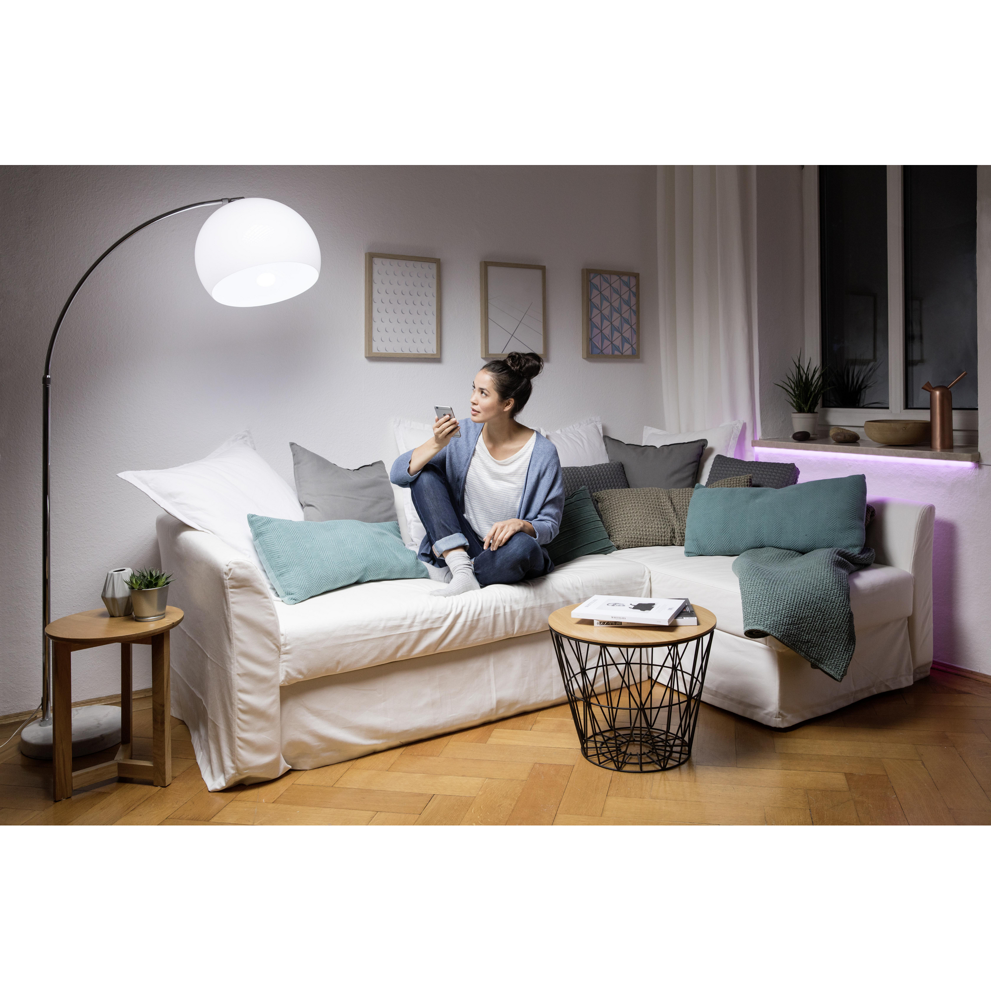 LED-RBW-Lampe 'Smart+' 11,5 cm 806 lm 9 W E14 weiß Bluetooth + product picture