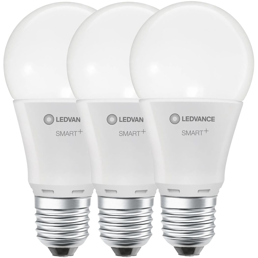 LED-Leuchtmittelset 'Smart+' dimmbar matt E27 9 W 806 lm warmweiß