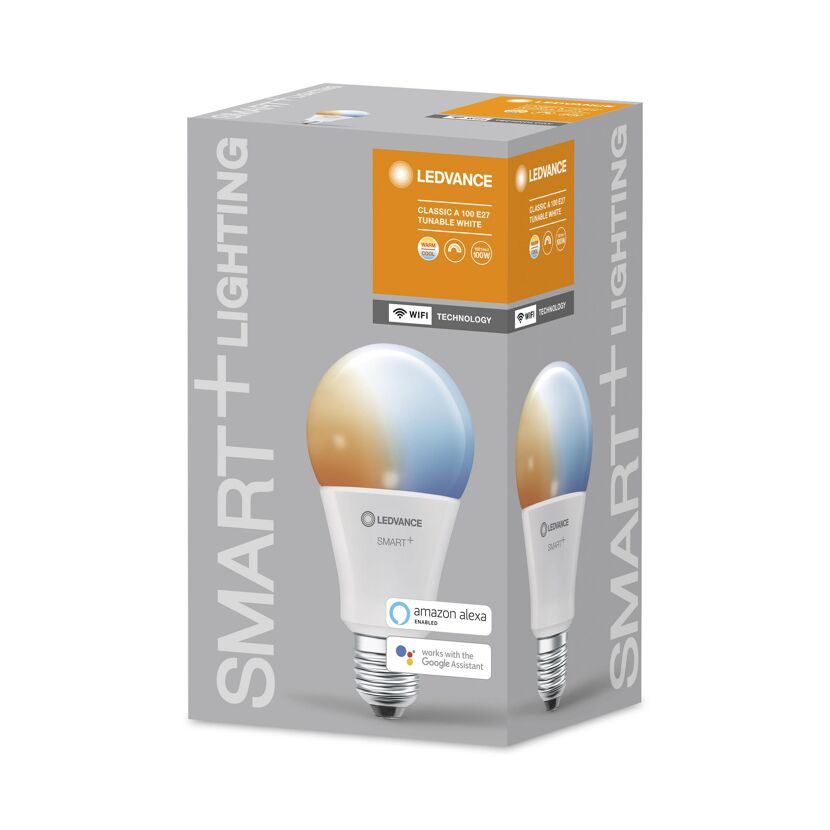 LED-Lampe 'Smart+' 10,7 cm 1521 lm 14 W E27 weiß WLAN Tunable White