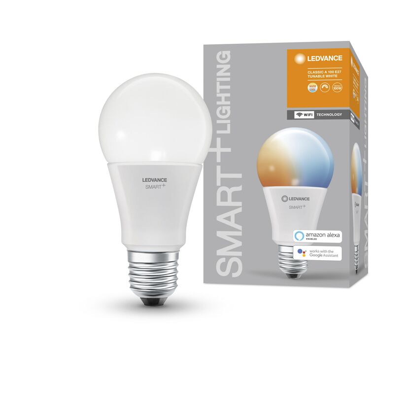 LED-Lampe 'Smart+' 10,7 cm 1521 lm 14 W E27 weiß WLAN Tunable White