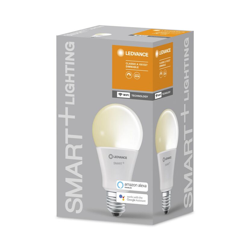 LED-Lampe 'Smart+' 14,2 cm 1521 lm 14 W E27 weiß WLAN dimmbar