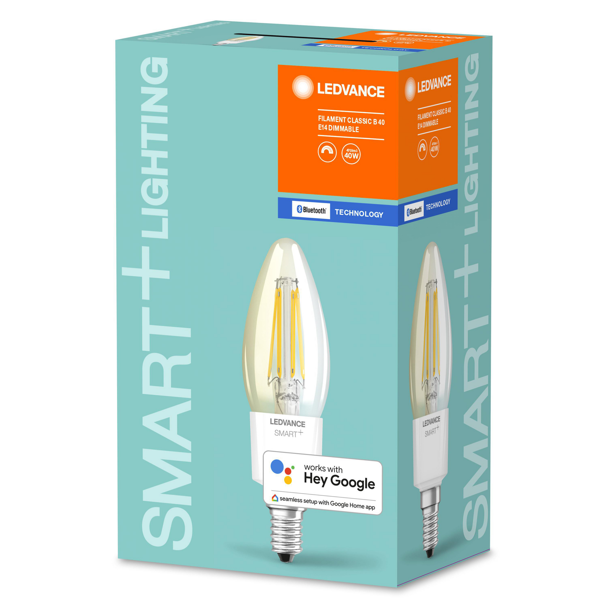 LED-Lampe 'Smart+' 11,8 cm 470 lm 4 W E14 weiß Bluetooth dimmbar + product picture