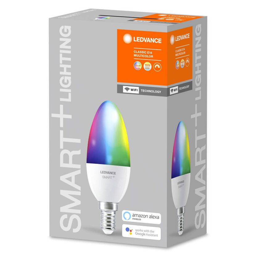 LEDVANCE SMART+ Classic E14 multicolor LED-Lampe