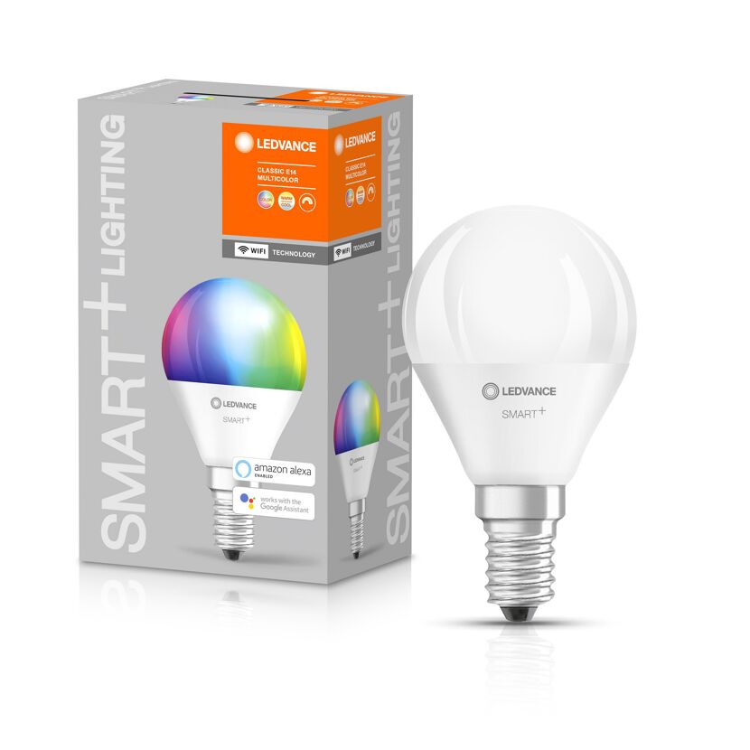 LED-RGB-Lampe 'Smart+' 8,9 cm 470 lm 5 W E14 weiß WLAN