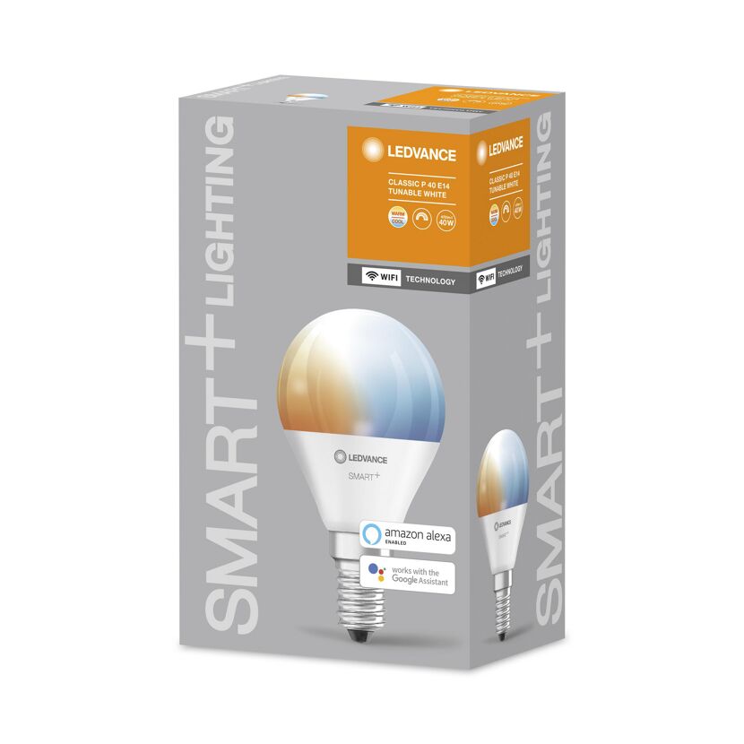 LED-Lampe 'Smart+' 8,9 cm 470 lm 5 W E14 weiß WLAN Tunable White