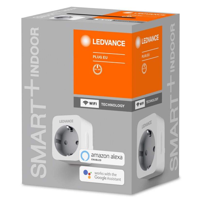 Smart Home-WLAN-Steckdose 'Smart+' für Leuchten und Elektrogeräte