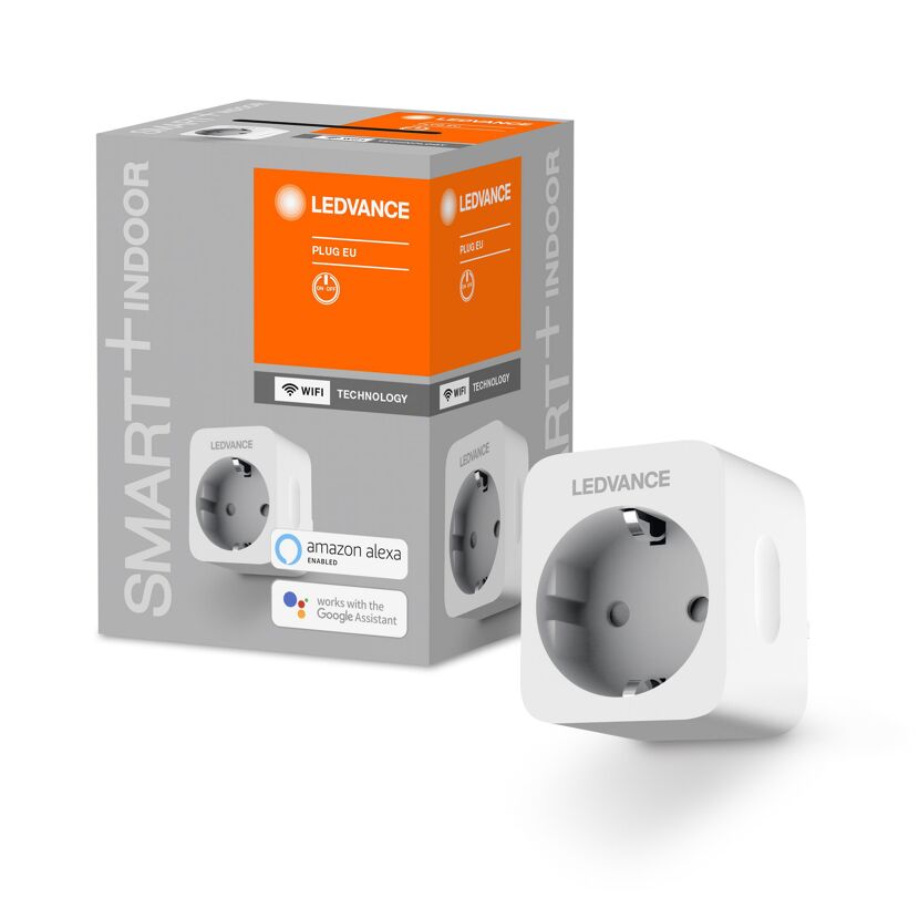 Smart Home-WLAN-Steckdose 'Smart+' für Leuchten und Elektrogeräte