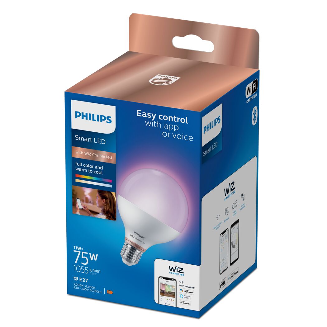 Philips Smart LED Lampe in Verpackung