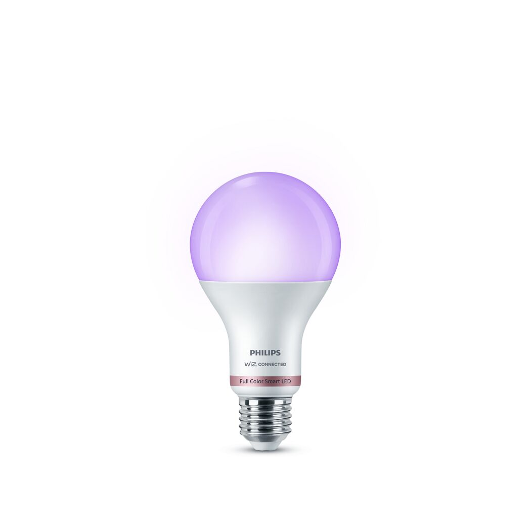 Philips Wiz Connected Full Color Smart LED-Lampe lila leuchtend