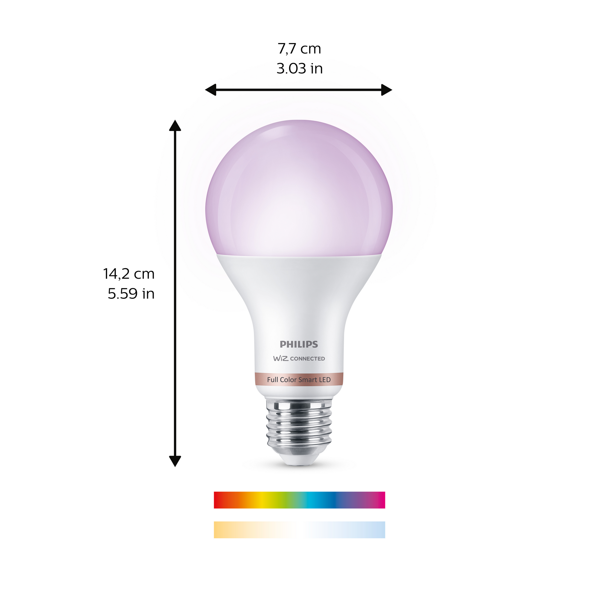 LED-Lampe 'SmartLED' 1521 lm E27 Glühlampe weiß + product picture