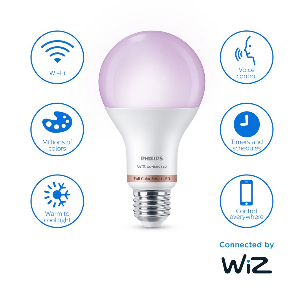 Philips Wiz Smart LED-Lampe, lila