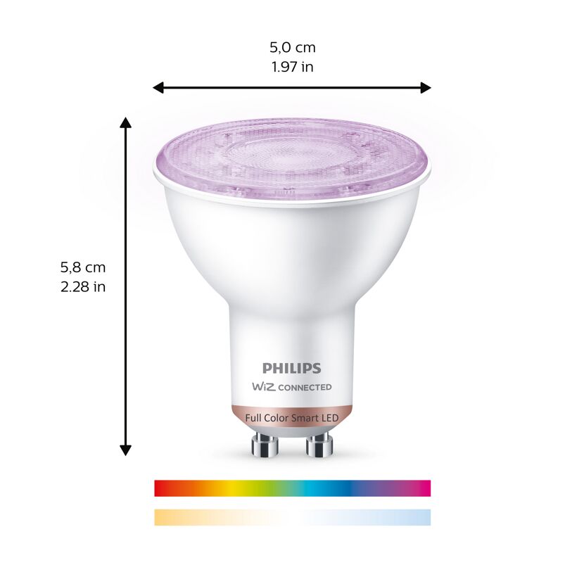 Philips Wiz Connected Full Color Smart LED-Leuchte
