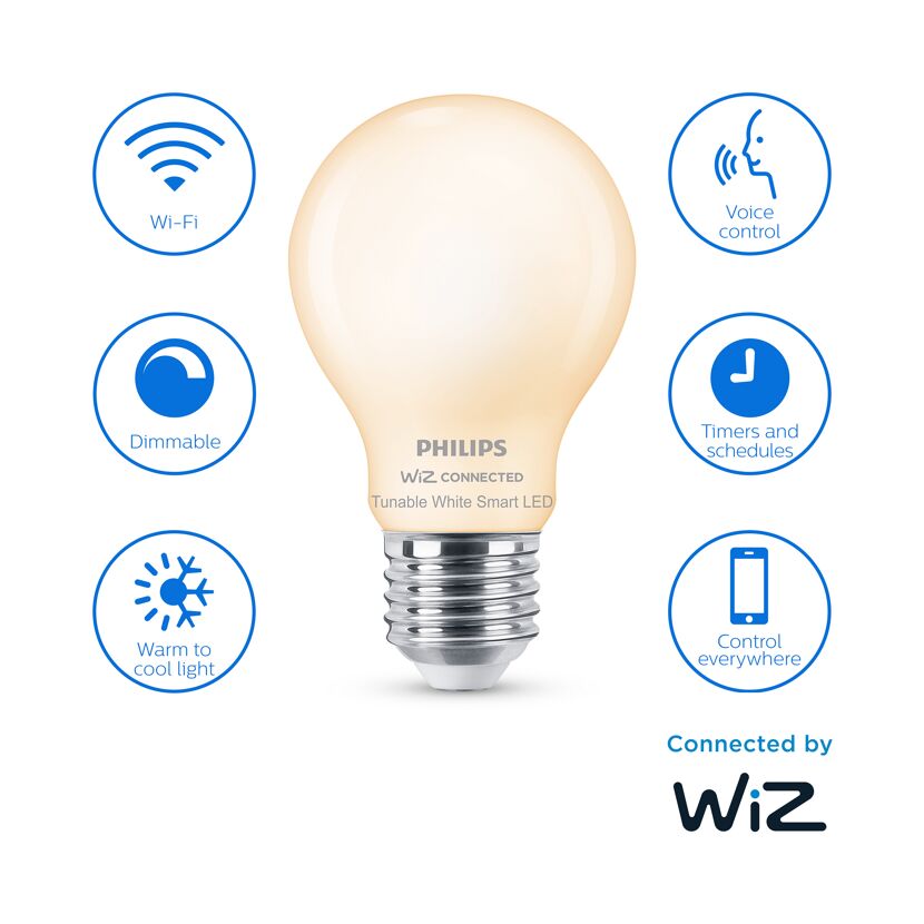 Philips, Wiz, Smart LED, WLAN, dimmbar, Sprachsteuerung