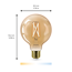 Verkleinertes Bild von LED-Filament-Lampe 'SmartLED' 640 lm E27 Globe amber 9,5 x 14,2 cm