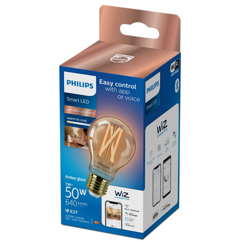 Philips Smart LED-Lampe in Verpackung