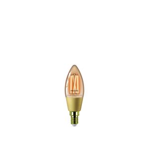 LED-Filament-Lampe 'SmartLED' 370 lm E14 Kerze amber