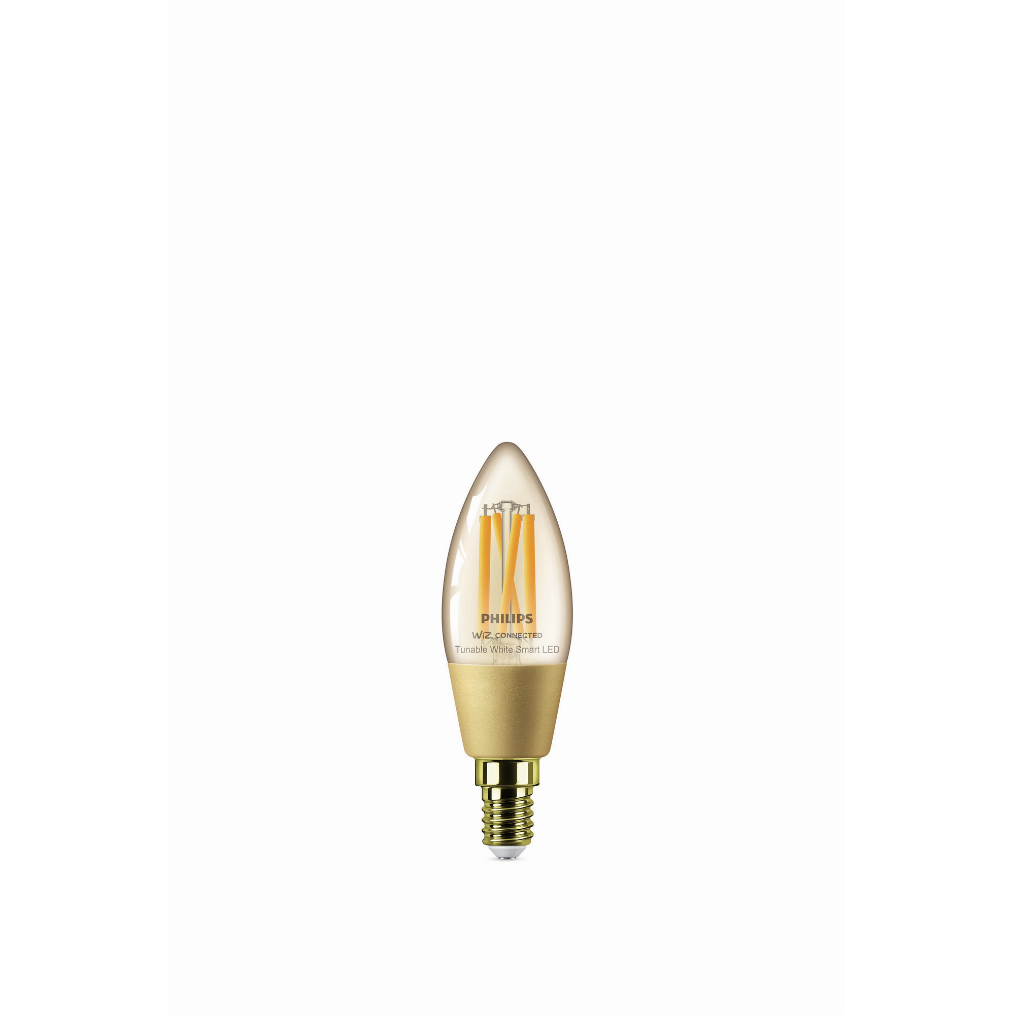 LED-Filament-Lampe 'SmartLED' 370 lm E14 Kerze amber