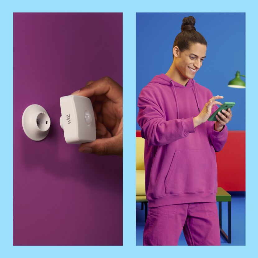 Bewegungssensor 'Connected LED' weiß