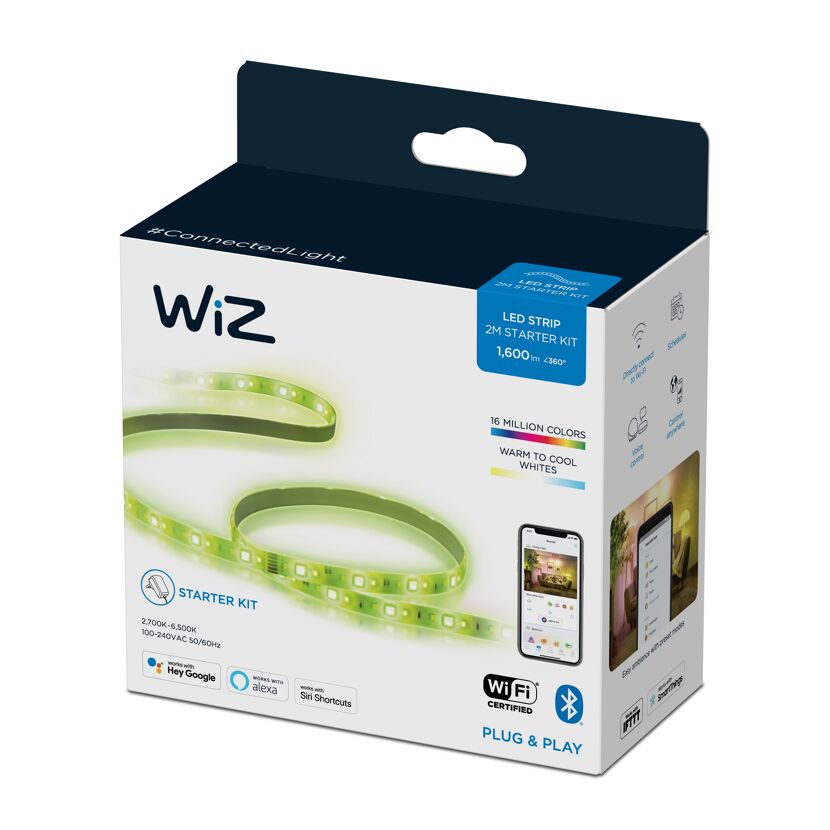 Wiz LED-Streifen Starter-Kit 2m Verpackung