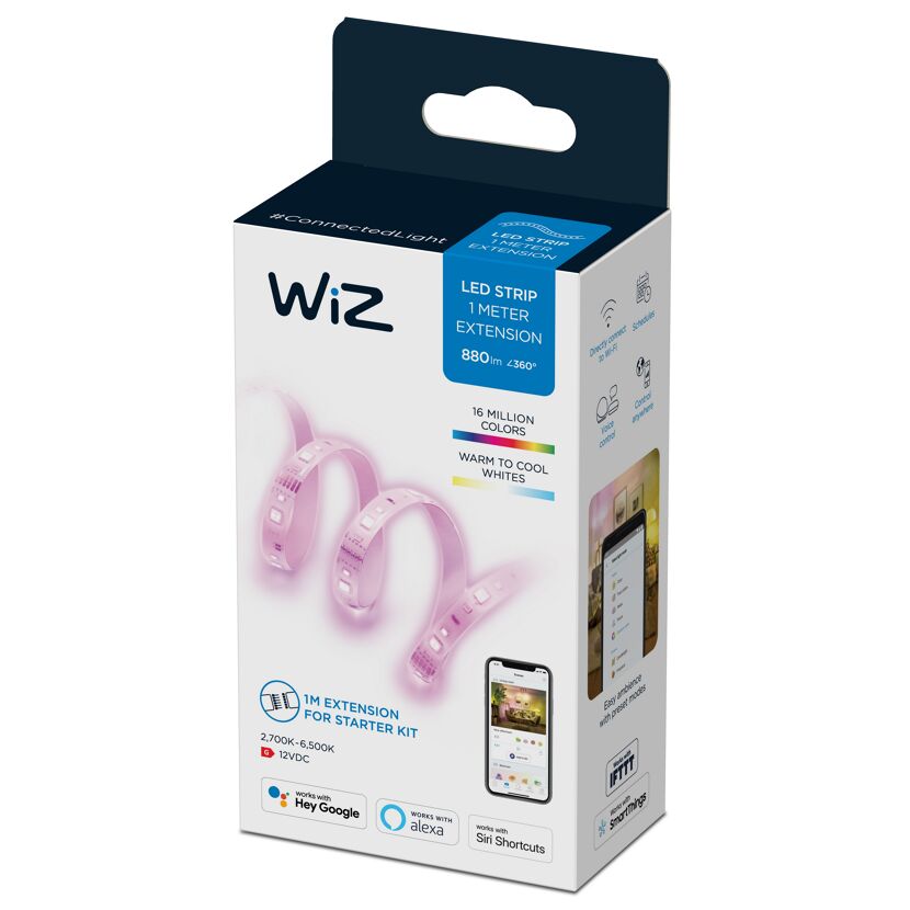 Wiz LED Strip 1 Meter Erweiterung in der Verpackung