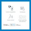 Smart-Home-Funktionen für Connected LED mit Google Home, Alexa.