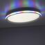 Deckenleuchte Galactica mit buntem LED-Lichtring