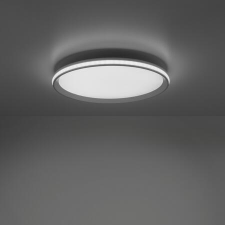 5. Bild von LED-Deckenleuchte 'Galactica' stahlfarben 30 W Ø 45 cm