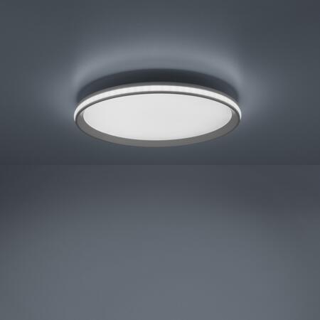 6. Bild von LED-Deckenleuchte 'Galactica' stahlfarben 30 W Ø 45 cm