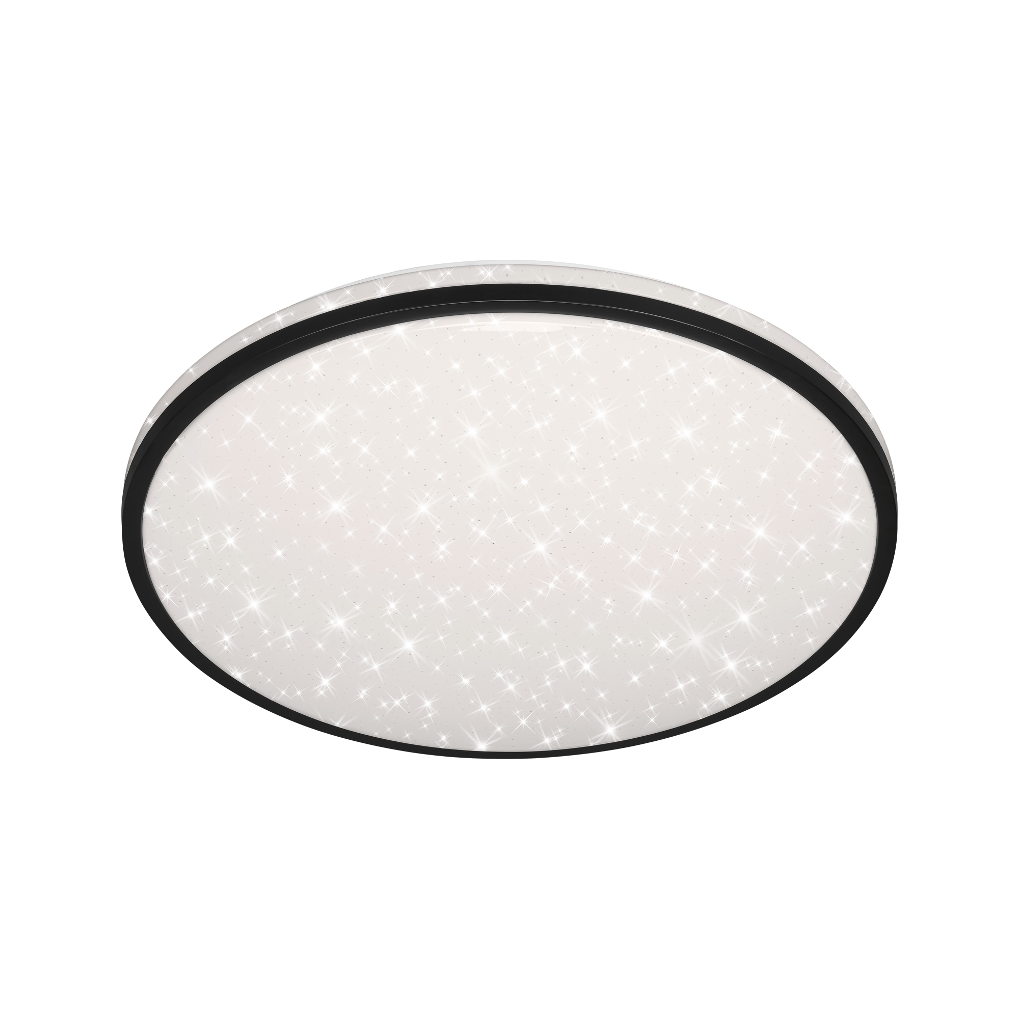 LED-Deckenleuchte 'Skizo' schwarz/weiß 4400 lm Ø 49,2 cm