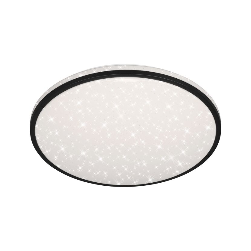 LED-Deckenleuchte 'Skizo' schwarz/weiß 4400 lm Ø 49,2 cm