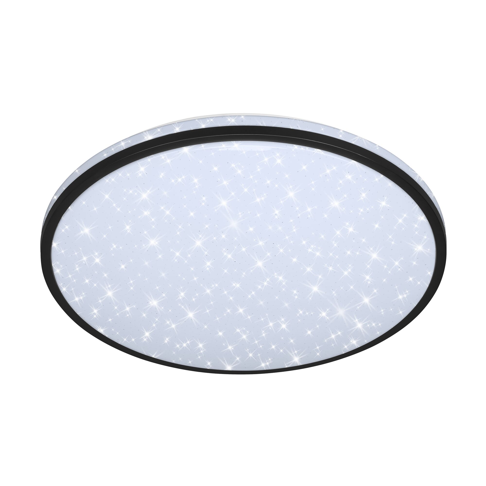 runde LED-Deckenleuchte mit Sternenhimmel-Optik
