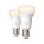 Zwei Philips Hue White LED-Lampen