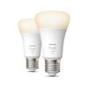 LED-Leuchtmittelset 'Hue White' dimmbar matt E27 9,5 W 1100 lm warmweiß 2 Stück