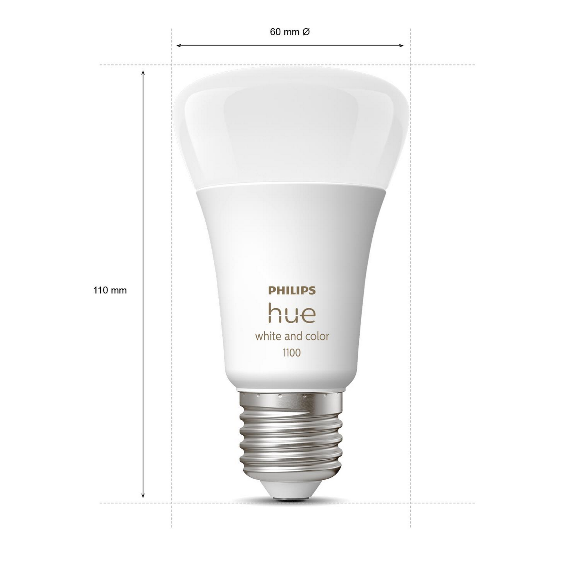 LED-Lampe 'Hue White & Color Ambiance' E27 9 W + product picture