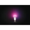 Philips Hue LED-Lampe leuchtet pink