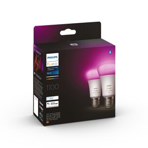 LED-Lampe 'Hue White & Color Ambiance' E27 9 W, 2er-Pack