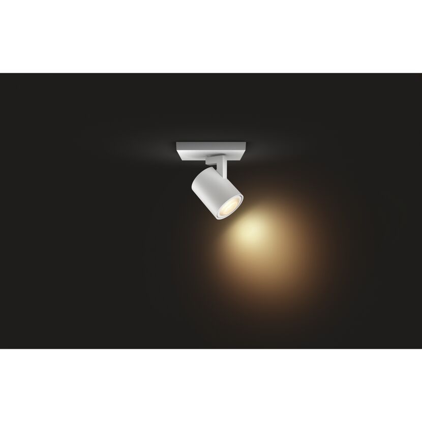 Weißer Hue Runner Spot leuchtet an die Wand