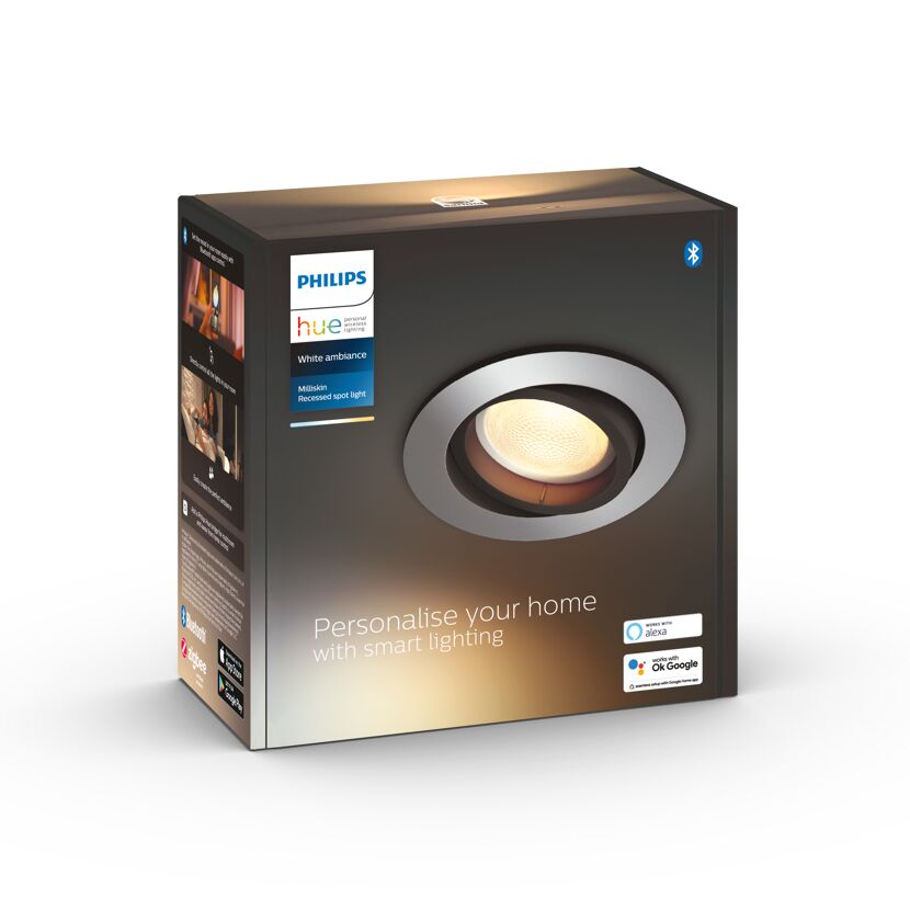 Philips Hue Milliskin Einbauspot, Verpackung