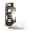 Philips Hue White E14 LED-Leuchtmittel und Verpackung.