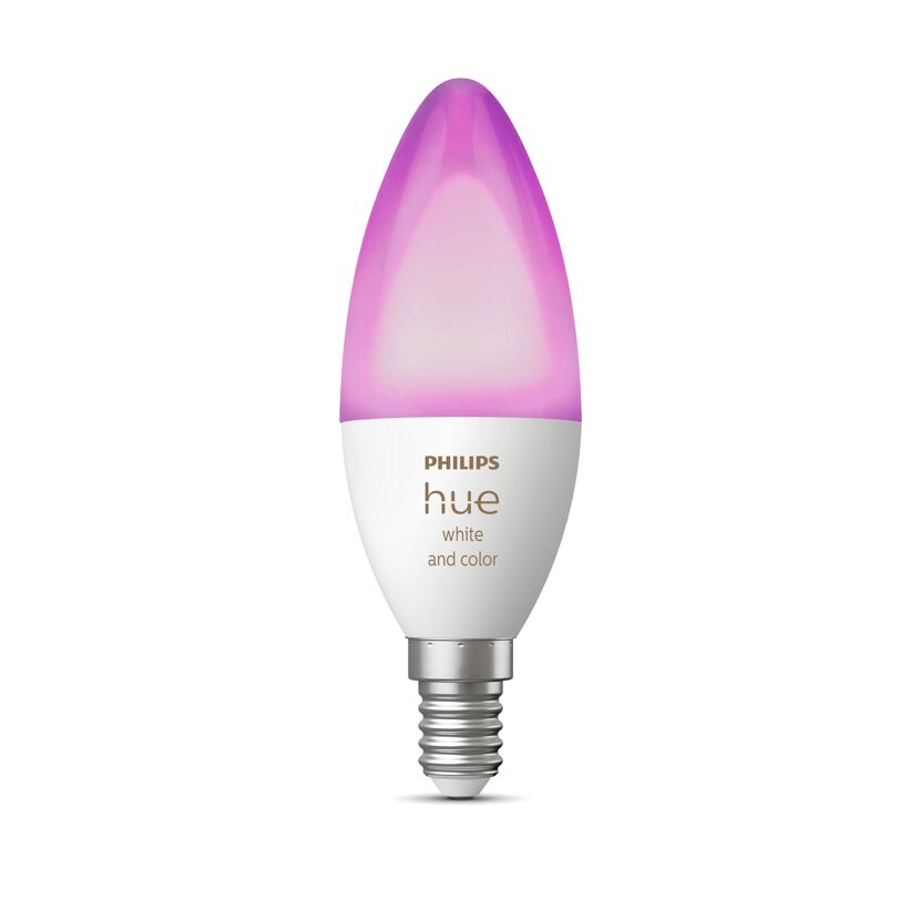 Philips Hue White and Color E14 Kerzenlampe lila
