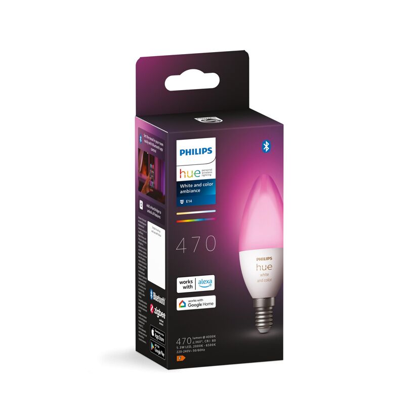 LED-Lampe 'Hue White & Color Ambiance' E14 5,3 W